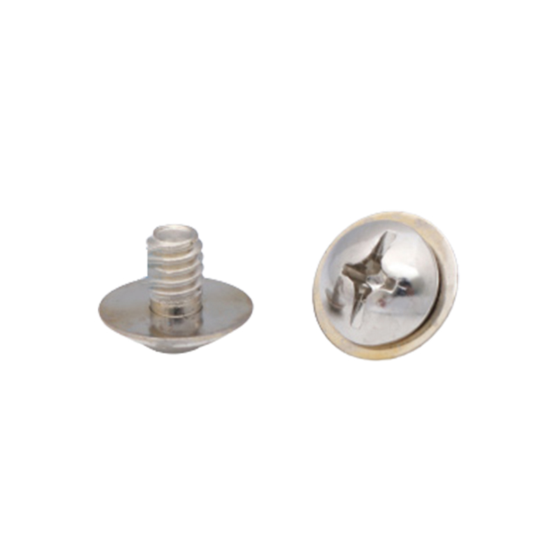 Phillips flat head screw na may pad