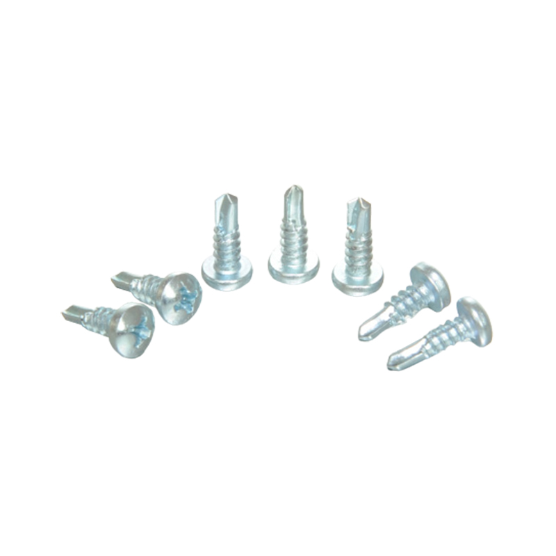 Cross pan head drill screw