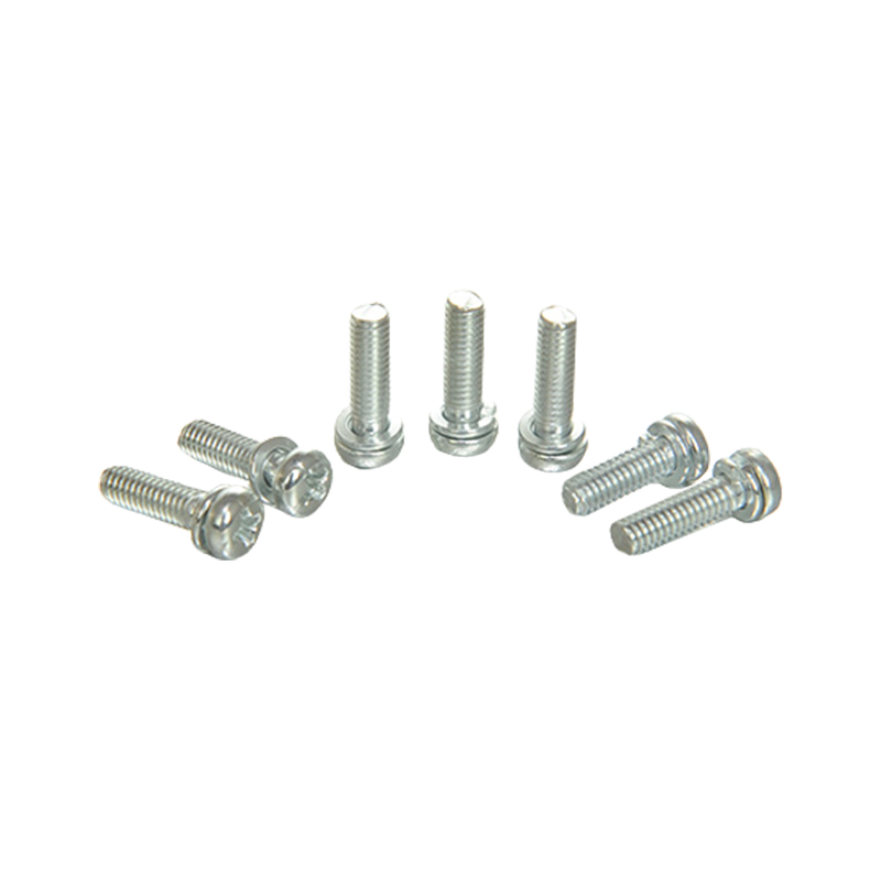 Pan head cross double combination screws