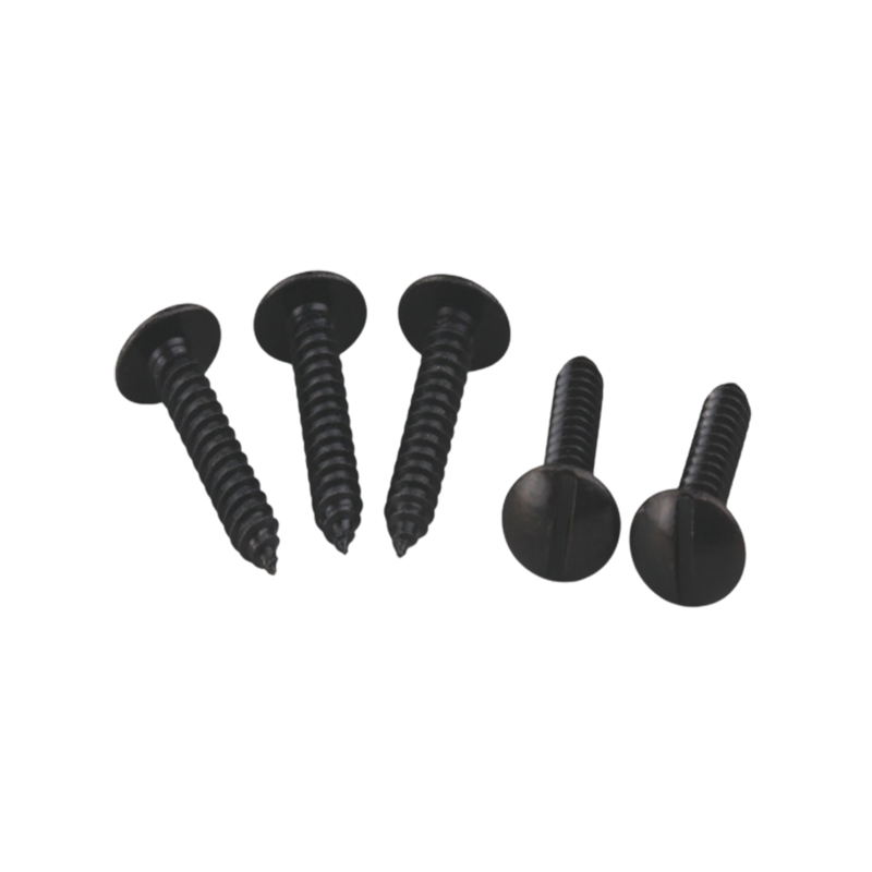 Slotted malaking flat head taping screws